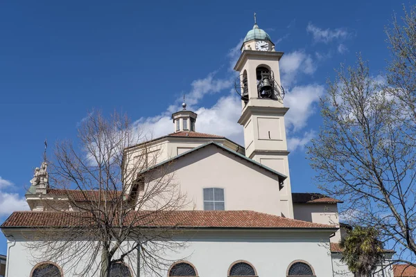 Lesmo Monza Brianza Lombardía Italia Iglesia Histórica Santa Maria Assunta —  Fotos de Stock