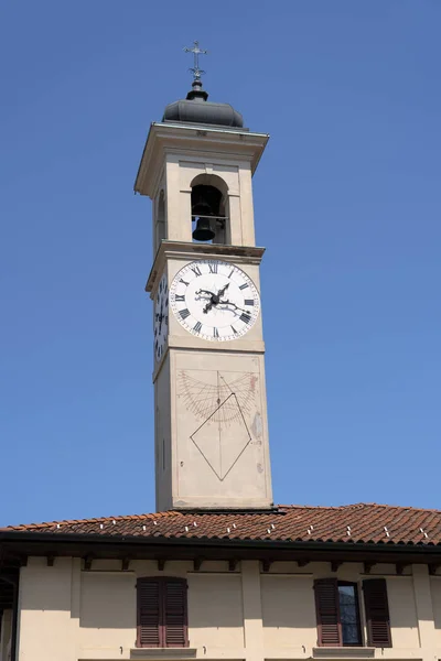 Saronno Varese Lombardía Italia Campanario Del Santuario —  Fotos de Stock