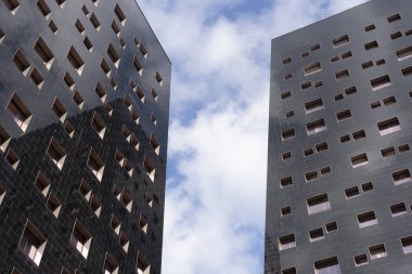 Rho, Milan, Lombardiya, İtalya bir otelde barındırma modern binaların dış