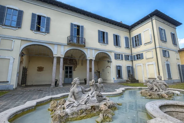 Rho Milano Lombardia Italia Esterno Villa Burba Palazzo Storico Del — Foto Stock