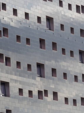 Rho, Milan, Lombardiya, İtalya bir otelde barındırma modern binanın dış