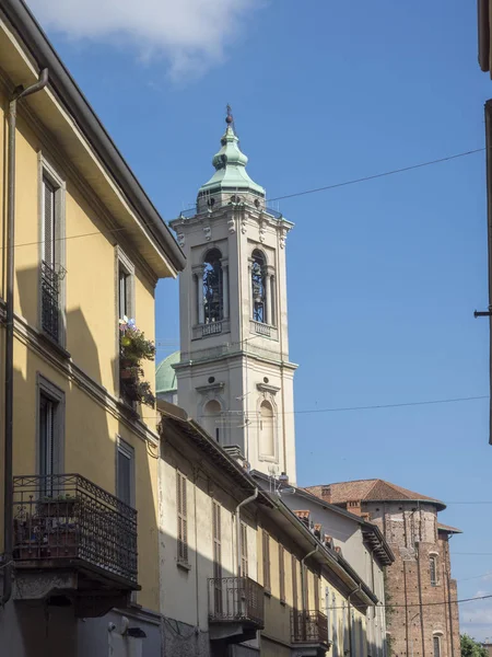 Rho Milão Lombardia Itália Rua Velha Perto Igreja San Vittore — Fotografia de Stock