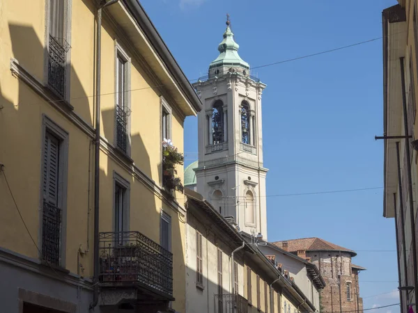 Rho Milão Lombardia Itália Rua Velha Perto Igreja San Vittore — Fotografia de Stock