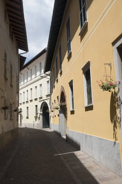 Somma Lombardo Varese Lombardia Italia Tipica Vecchia Strada — Foto Stock