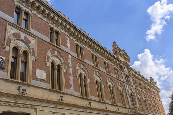 Legnano Milão Lombardia Itália Edifício Histórico Conhecido Como Palazzo Malinverni — Fotografia de Stock