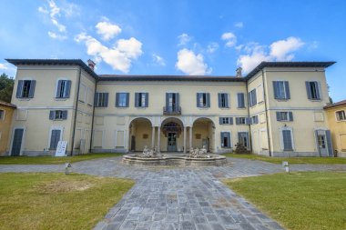 Rho, Milan, Lombardiya, İtalya: dış Villa Burba, tarihi Saray 17 yüzyıldan inşa