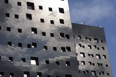 Rho, Milan, Lombardiya, İtalya bir otelde barındırma modern binaların dış