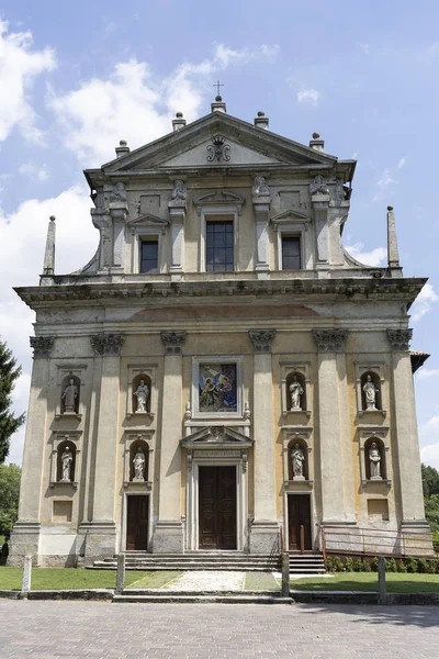 Arsago Seprio Varese Lombardije Italië Buitenkant Van Historische Kerk Van — Stockfoto