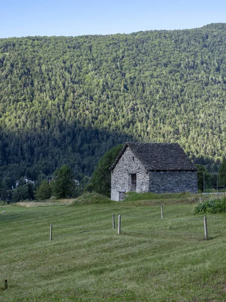 Val Vigezzo Verbano Cusio Ossola Piemont Itálie Údolí Slunné Letní — Stock fotografie