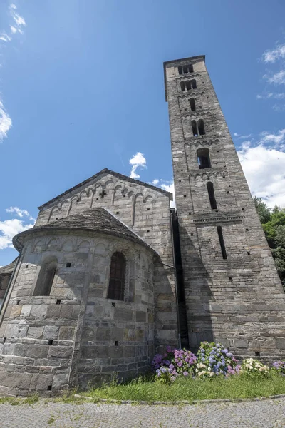 Villadossola Verbano Cusio Ossola Piamonte Italia Exterior Iglesia Medieval San —  Fotos de Stock