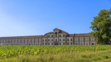 Tarihi Çiftliği'nde Darola, Vercelli, Piedmont, İtalya