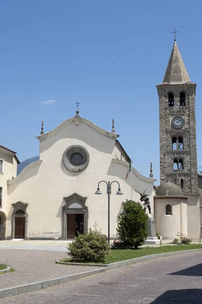 Историческая Церковь Сант Антонино Суза Турин Пьемонт Италия — стоковое фото
