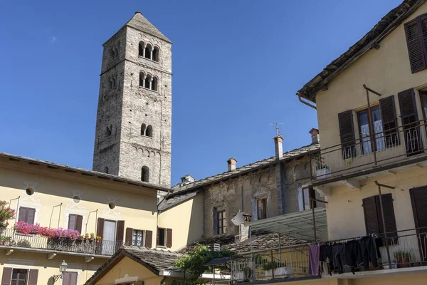 Susa Turín Piamonte Italia Iglesia Medieval Santa Maria Maggiore —  Fotos de Stock