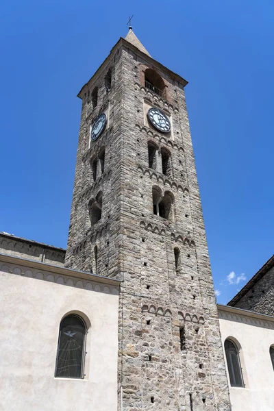 Igreja Histórica Sant Antonino Susa Turim Piemonte Itália — Fotografia de Stock