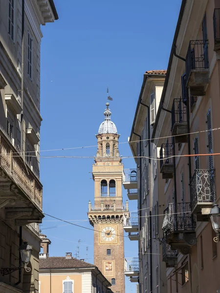 Казале Монферрато Алессандрия Италия Муниципальная Башня Средневековый Памятник — стоковое фото