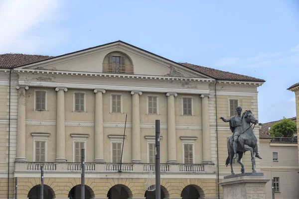Casale Monferrato Alessandria Piemonte Italië Vierkante Bekend Als Piazza Giuseppe — Stockfoto