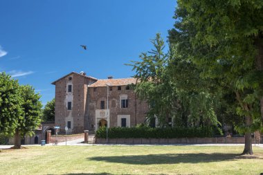 Castello d'Agogna, Pavia, Lombardiya, İtalya: Ortaçağ Kalesi