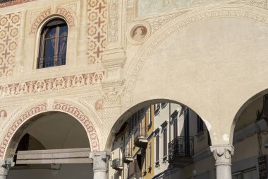 Vigevano, Pavia, Lombardiya, İtalya: Piazza Ducale bilinen şehrin tarihi Ana Meydanı