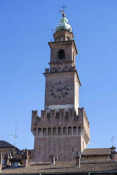 Vigevano Pavia Lombardia Itália Histórica Praça Principal Cidade Conhecida Como — Fotografia de Stock