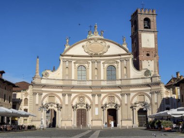 Vigevano, Pavia, Lombardiya, İtalya: Piazza Ducale bilinen şehrin tarihi Ana Meydanı