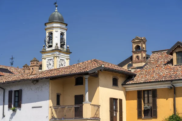 Gaggiano ミラノ ロンバルディア イタリア ナヴィーリオ グランデに沿って歴史的な町 — ストック写真