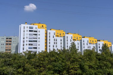 Dış modern konut Rho, Milan, Lombardiya, İtalya