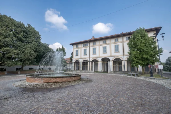 Usmate Velate, historische villa Scaccabarozzi — Stockfoto