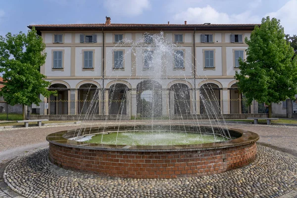 Usmate Velate, historic Villa Scaccabarozzi — Stock Photo, Image