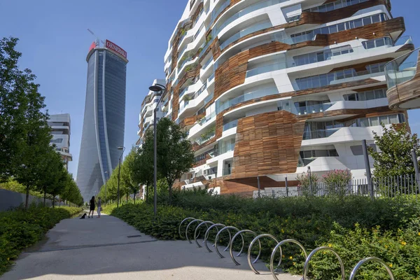 Edificios residenciales Hadid en Citylife, en Milán — Foto de Stock