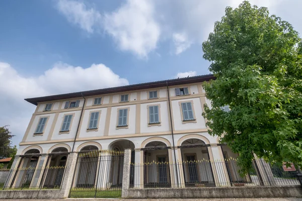 Usmate Velate, historic Villa Scaccabarozzi — Stock Photo, Image