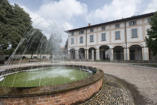 Usmate Velate, historic Villa Scaccabarozzi — Stock Photo, Image