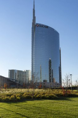 Gae Aulenti Square, Milan modern binalar