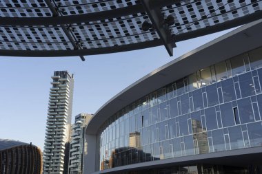 Gae Aulenti Square, Milan modern binalar