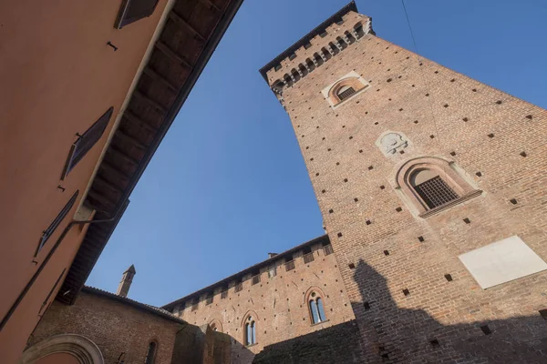 Castillo de Sant 'Angelo Lodigiano, Italia —  Fotos de Stock