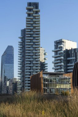 Gae Aulenti Square, Milan modern binalar