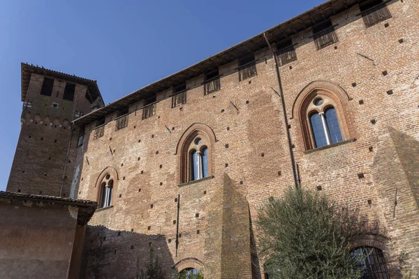 Castelo de Sant 'Angelo Lodigiano, Itália — Fotografia de Stock