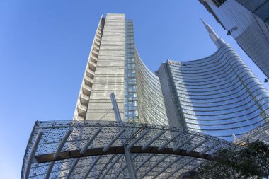 Gae Aulenti Square, Milan modern binalar