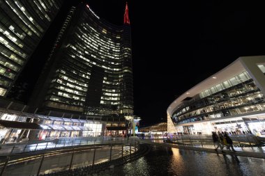 Gae Aulenti Square, Milan modern binalar