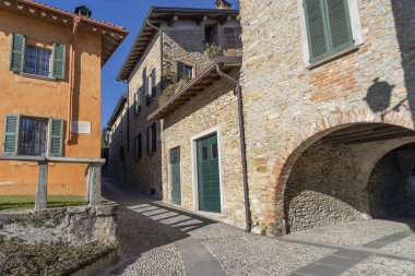 Montevecchia, eski köy Brianza, İtalya