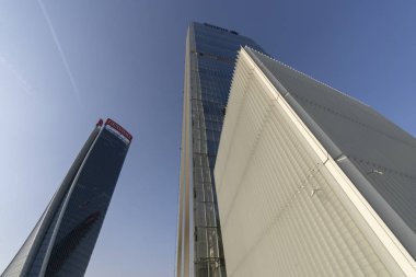 Milan, Isozaki ve Hadid towers Citylife adlı