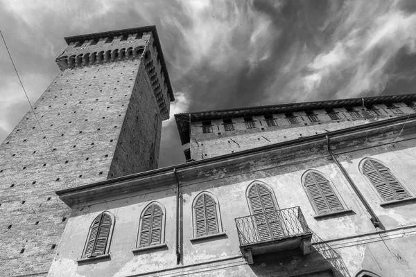 Sant Angelo Lodigiano: el castillo medieval —  Fotos de Stock