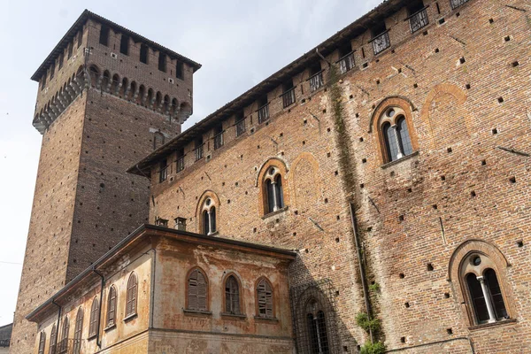 Sant angelo lodigiano: die mittelalterliche Burg — Stockfoto
