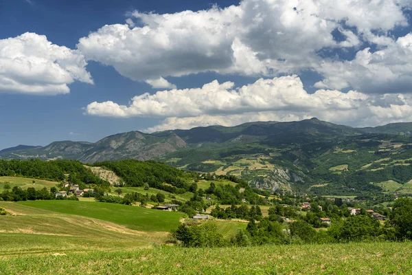 Passo del Penice: horská krajina — Stock fotografie