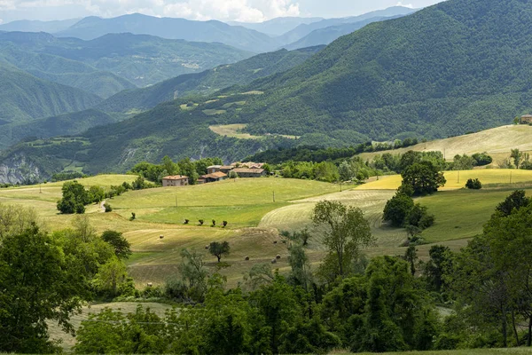 Passo del Penice: paisagem montanhosa — Fotografia de Stock