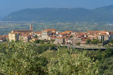 Castelnuovo Magra, Liguria panoramik görünümü