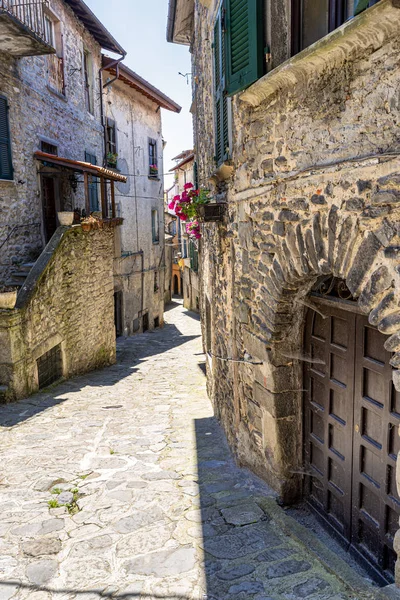 Pontremoli, cidade histórica de Lunigiana, Toscana — Fotografia de Stock