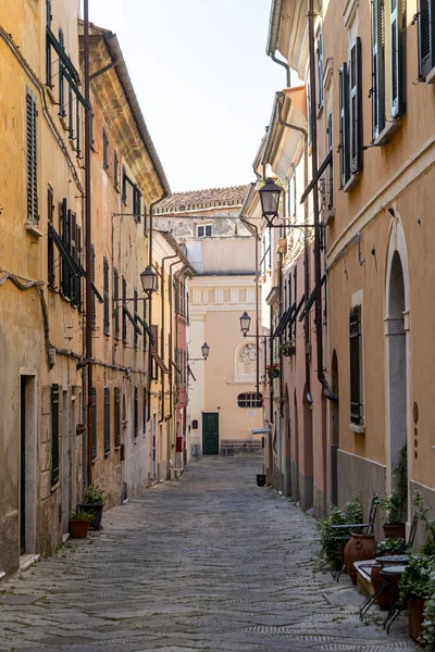 Calle Castelnuovo Magra, Liguria —  Fotos de Stock