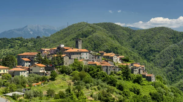 Marciaso, zabytkowa wioska w Lunigiana, Toskania — Zdjęcie stockowe