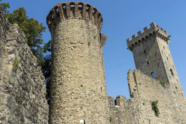 Burg von castelnuovo magra, ligurien — Stockfoto