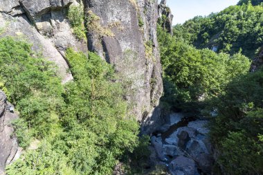 Piazza al Serchio yakınlarındaki Kanyon, Toskana